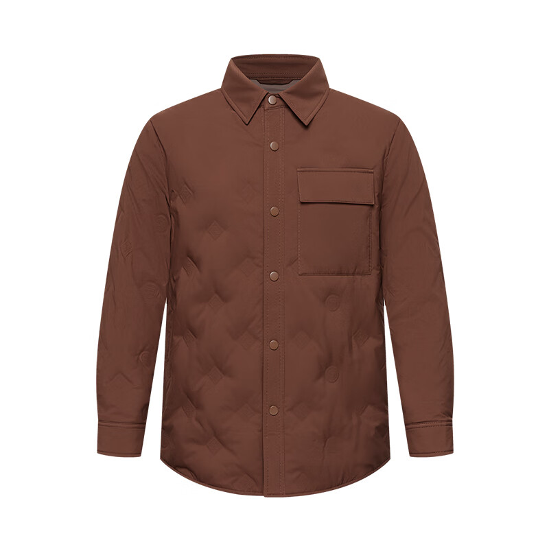 Xiahu Shijia new fall and winter lapel water-repellent white goose down jacket black M (116-130 pounds)