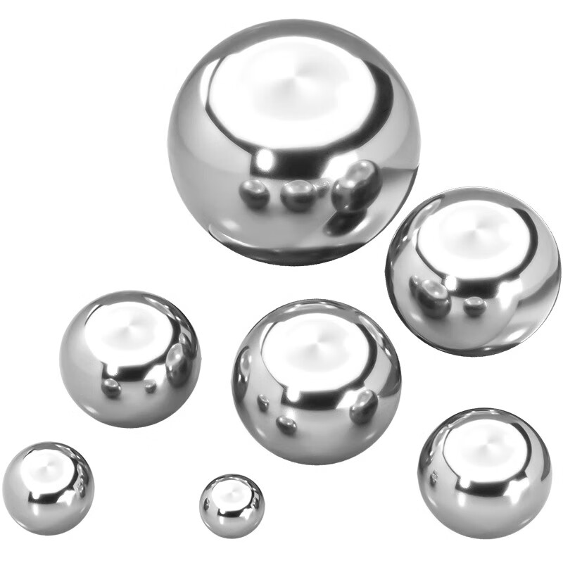 Fengji 304 stainless steel precision bearing steel balls solid small steel balls round wave beads 0.5-6-8-9-30-60mm 3.0 mm (200 pieces) 304 stainless steel