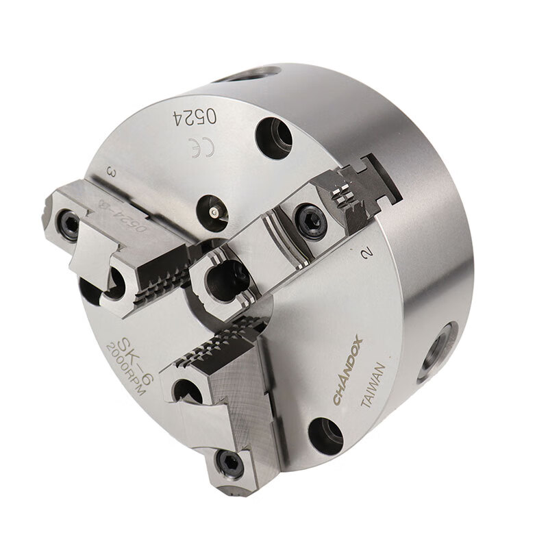 Manual chuck CHANDOX powerful three-jaw chuck SK-4567891012 inch 16-inch powerful three-jaw chuck SK-16 original Qiandao
