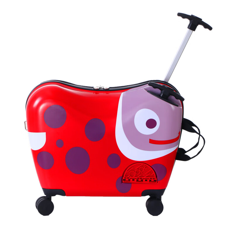 OOPS Swiss brand cycling trolley case, children's suitcase, children can ride on the bicycle suitcase, universal wheel suitcase, can board the plane