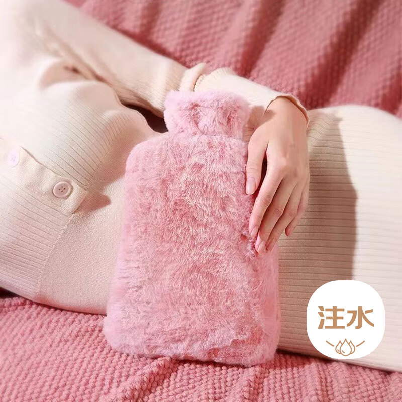 Jingxun water-filled hot water bag PVC warm water bag warms belly hot water filled with explosion-proof thickened warm hand warmer powder 2000ml