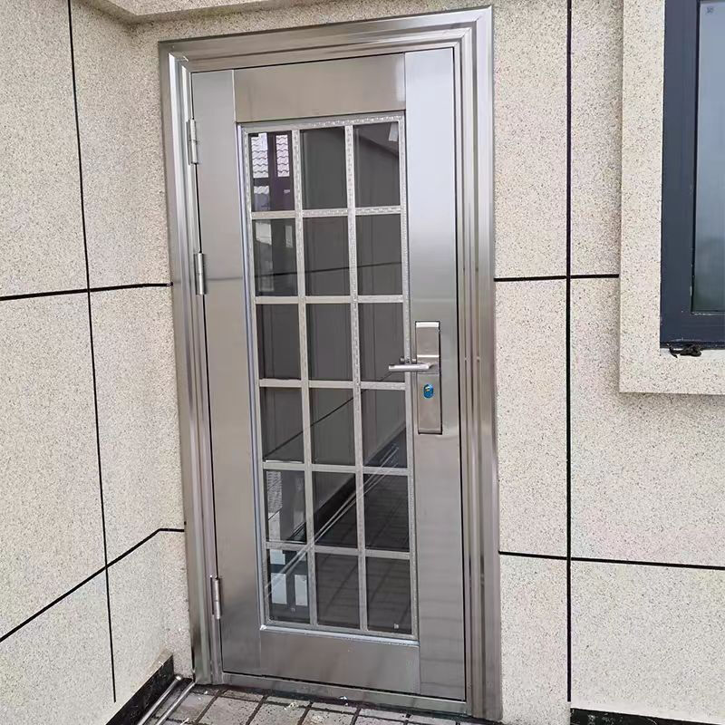 JRB Jiaruibao 304 stainless steel anti-theft door single door rural entrance door anti-theft door school engineering dormitory door building single door single door style 1