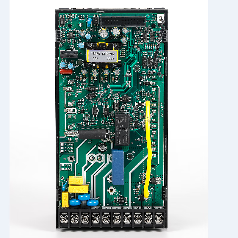 Frequency converter three-phase 380V single-phase 220V fan water pump motor speed regulator 0.75-110KW factory direct sales 1.5kw (ordinary model) three-phase 380v in three-phase 380v out