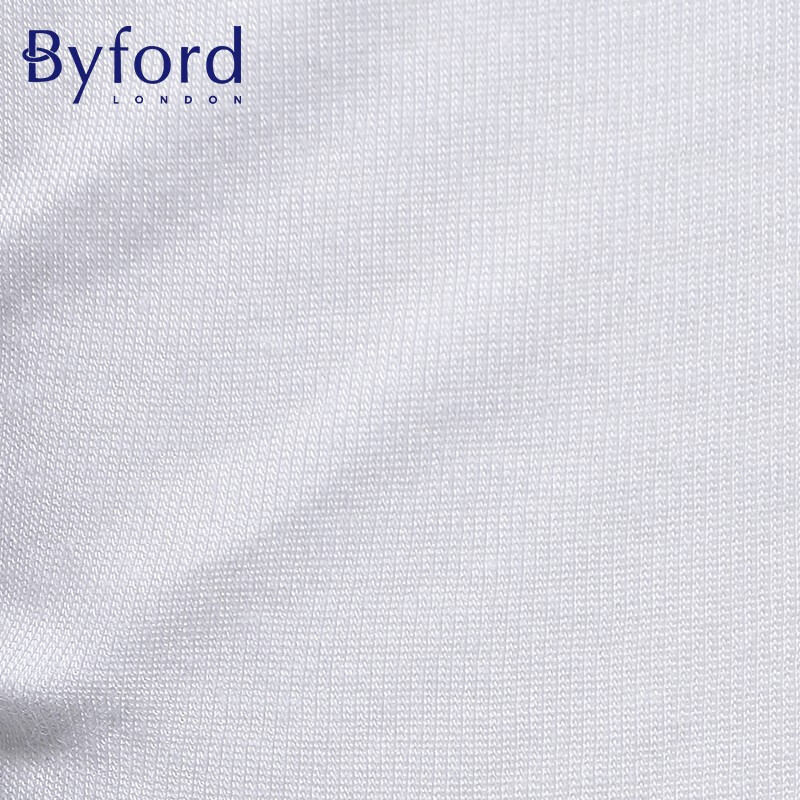BYFORD/Baifu men's mercerized cotton bottoming underwear V-neck short-sleeved bottoming T-shirt men's business-MW2336 dark blue L