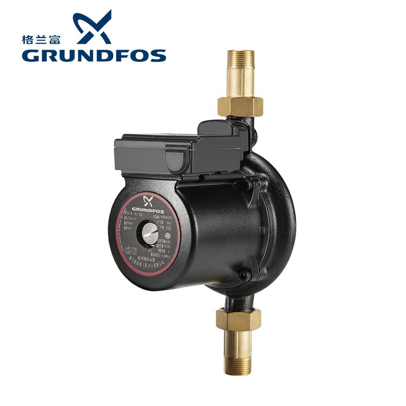 Grundfos booster pump UPA120 household fully automatic light-sound booster water heater tap water pipeline pressure pump small UPA120 + connector + bracket + filter lift 12m