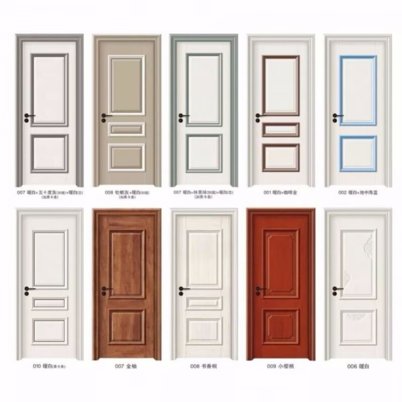 Vinoa wooden door interior door bedroom door set door ecological wooden door solid wood composite door manufacturer direct sales kindergarten engineering door single door leaf price does not include hardware