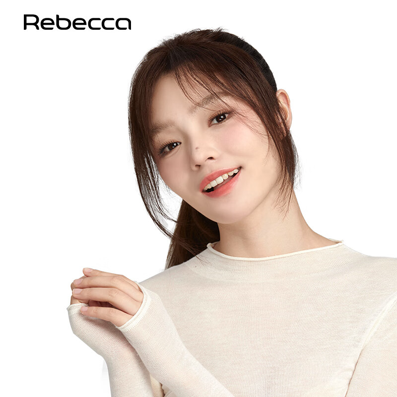 Rebecca wig for women 100% human hair mini forehead hair extension bangs head replacement small area wig piece air bangs natural black 5.7cm*3.8cm