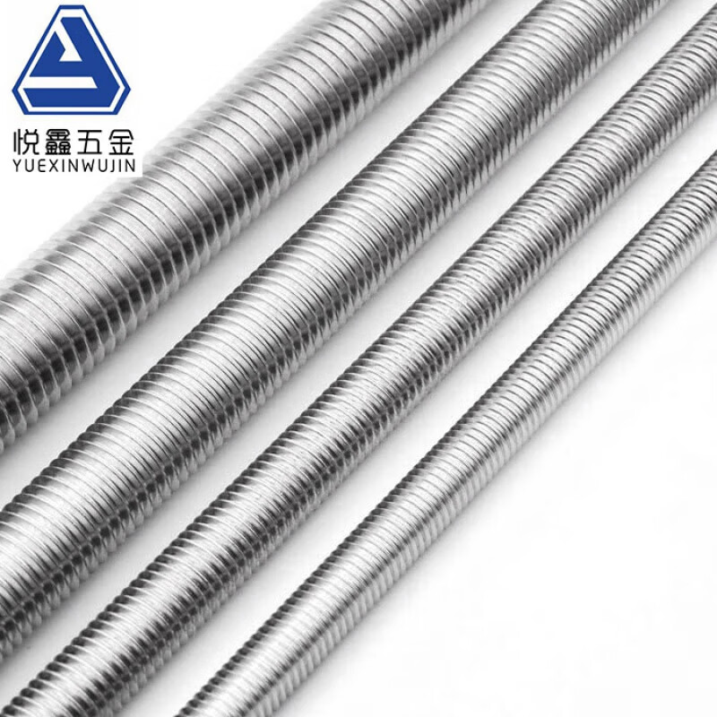 Yue Changsheng 304 tooth bar stainless steel tooth bar screw through wire screw full wire screw national standard m10*1 m 1.5 m 2 M39*1 m