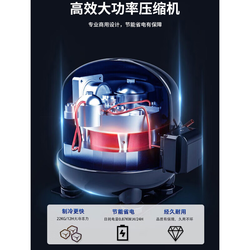 XINGX Freezer Commercial Freezer Ultra Low Temperature Freezer -30 Horizontal Large Capacity Freezer Tuna Salmon Seafood Deep Freezing Quick Freezer Ultra Low Temperature -30 Degrees 408L 408ND