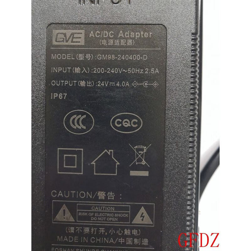 Customized for GVE Angel water purifier 24V4A power adapter power cord GM98-240400-D original GM80 Angel