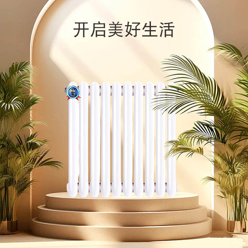 Xinfei radiator household water heating steel radiator wall hanging centralized bedroom living room heating XGZ60*30 stainless steel 300mm