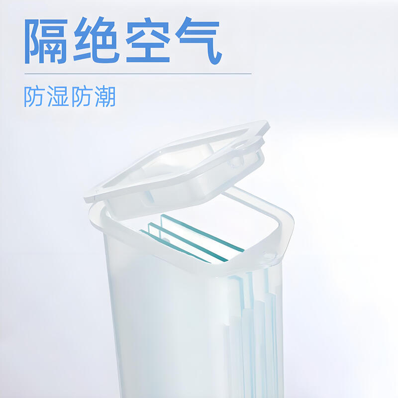 Storage slide laboratory plastic material acid and alkali resistant, delicate and beautiful, good sealing storage box pathology slide box storage box slide box 100 pieces