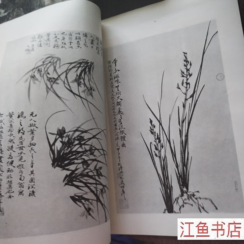 Second-hand books, second-hand eighty-five new, Lu Kunfeng orchid and bamboo book, Lu Kunfeng, Shandong Fine Arts Publishing House, standard