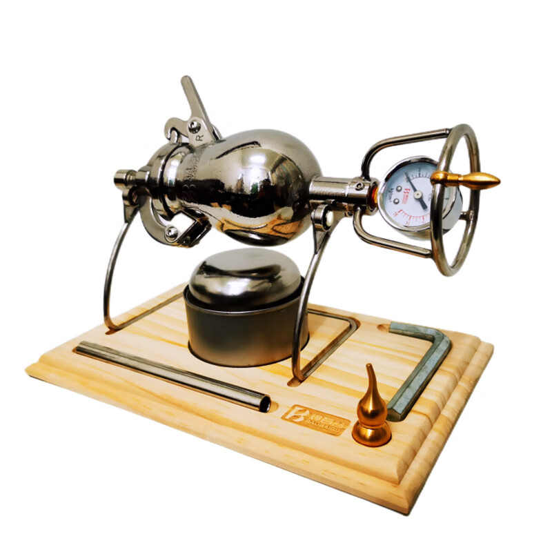 304 stainless steel household mini popcorn machine grain amplifier popcorn machine small household 280ml get rich overnight*3 oil inline double