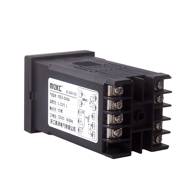 Zhejiang Meize Electric MZX-048A thermostat digital display temperature controller intelligent thermostat temperature MZX-048A solid state output 48*48