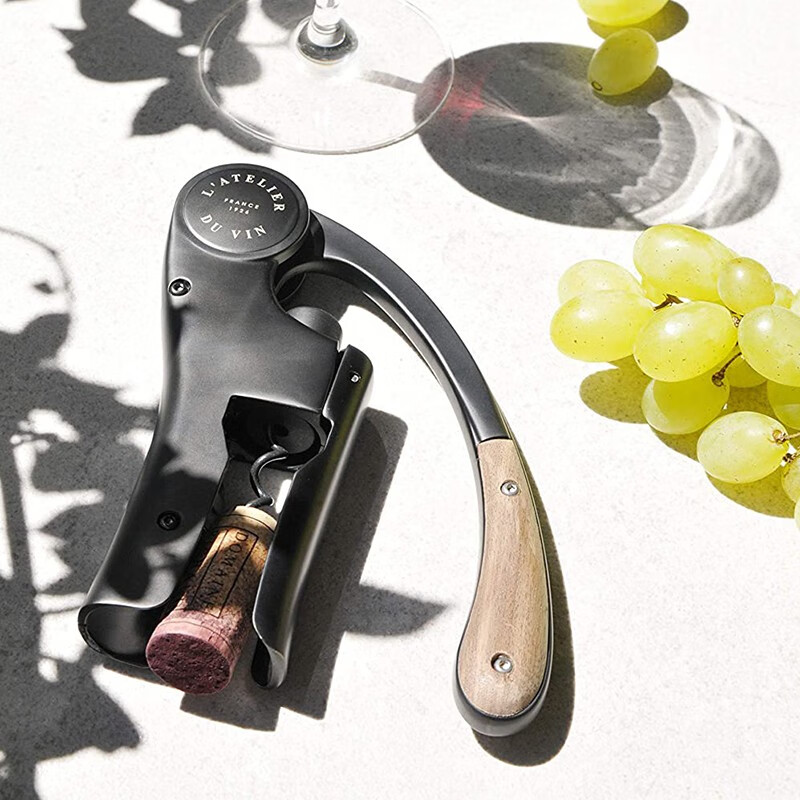 L ATELIER DU VIN 1926 French imported lever-type wine bottle opener seahorse knife household wine bottle opener black