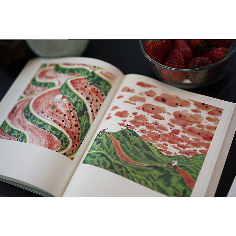 The Four Seasons of Kusama (a new work by the popular painter and architect Uoyama Ihikan, a collection of healing paintings of warm times. More than 200 Kusama paintings show the flow of solar terms and changes in phenology with the interesting life in the Lilliputian country)