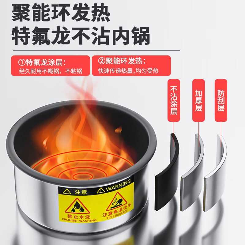 Fangchu fully automatic popcorn machine for stalls, household, commercial, Internet celebrity mobile snacks, small fruit popcorn machine, old-fashioned electric popcorn machine, popcorn machine, American spherical acrylic model, upgraded new stainless steel + spherical raw materials 60 packs