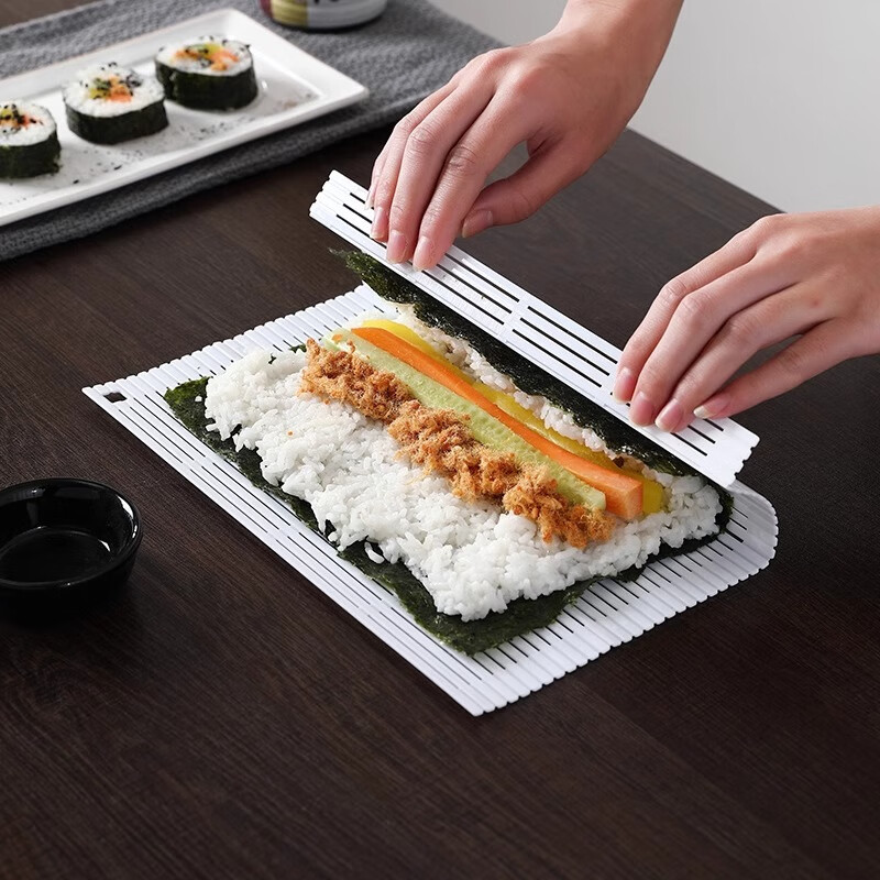 Home Story Japan imported sushi rolling curtain mold bamboo curtain roll seaweed rice roll curtain special curtain making sushi tool curtain