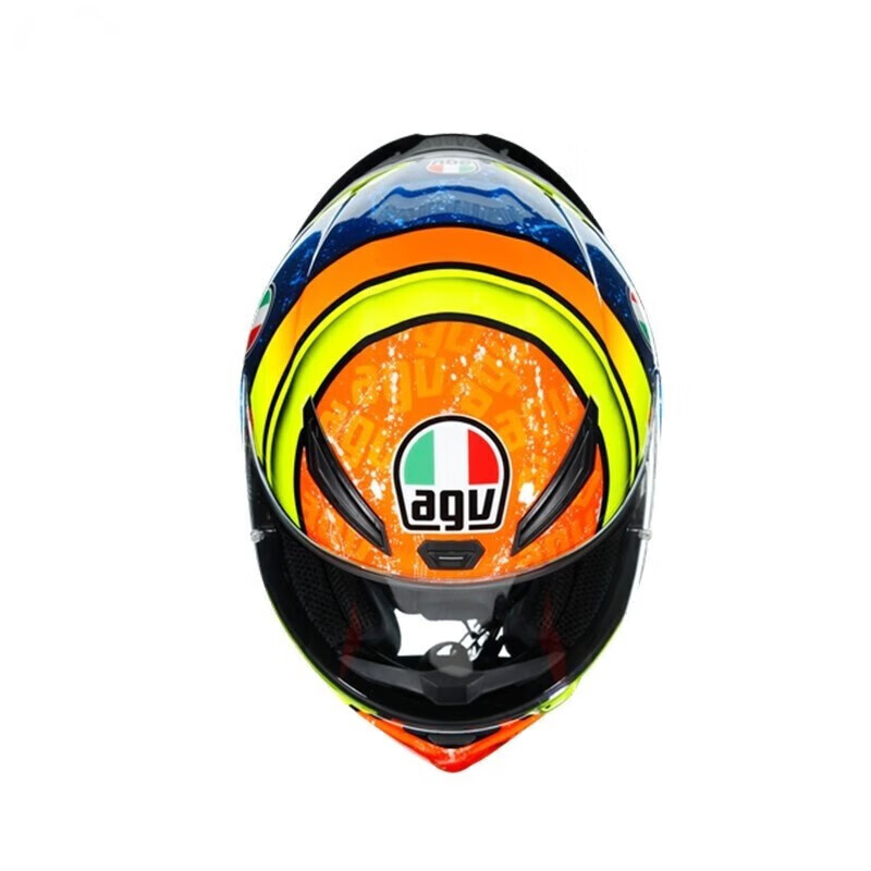 AGV K1S helmet K1 motorcycle full-face helmet, universal all-season full-coverage running helmet for men and women, wide-angle ventilation and breathable 3C K1S-IZAN L (suitable for 57-58 head circumference)