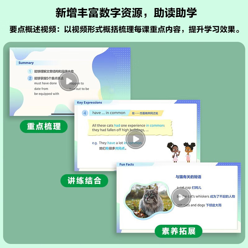 FLTRP New Concept English Smart Edition 3 Skills Development Textbook Alexander Foreign Language Learning Tool Book Student Book Textbook New Concept English 3