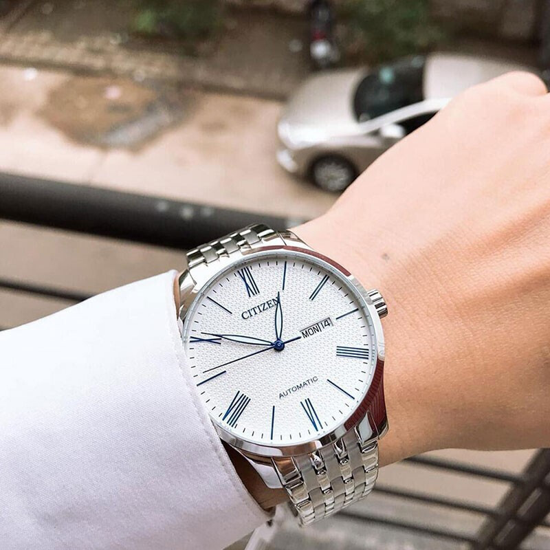 CITIZEN watch men's fashion casual business automatic mechanical men's watch Valentine's Day gift NH8350-59B