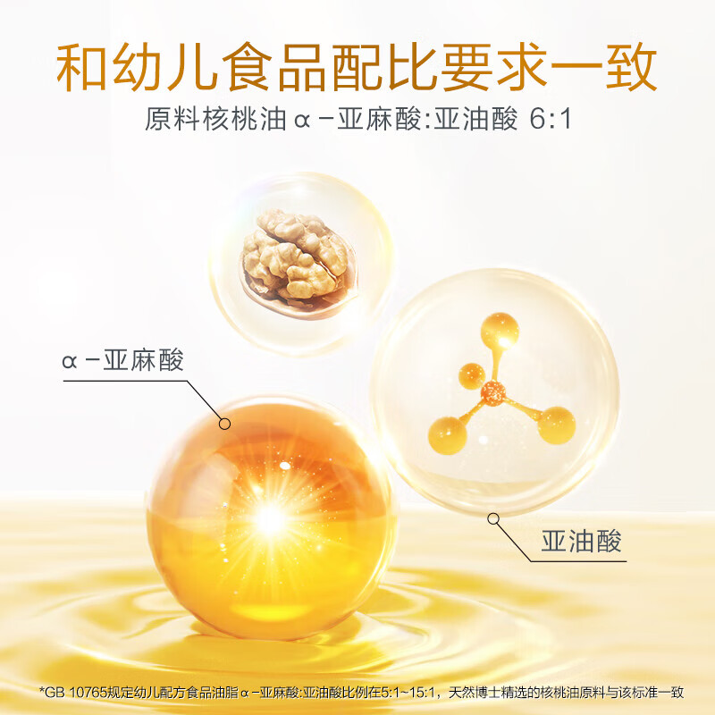 Natural Dr. DHA algae oil for infants, toddlers, children, pregnant women, adults, DHA algae oil soft capsules, dual nutrition algae oil DHA 60 capsules * 2 bottles, free 12 capsules, total 132 capsules