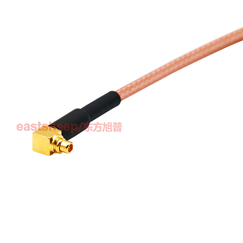 Dongfang Xupu RF connecting cable MMCX curved male to SMA female through wall waterproof RG316-MMCX-JW/SMA-KY RG316-MMCX-JW/SMA-KY (waterproof ring) 0.2m