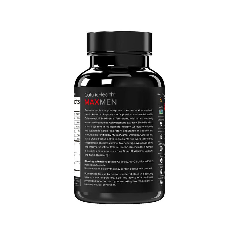 CalerieHealth USA MAX MEN Men's Health Men's Energy 90 Tablets MAXMEN