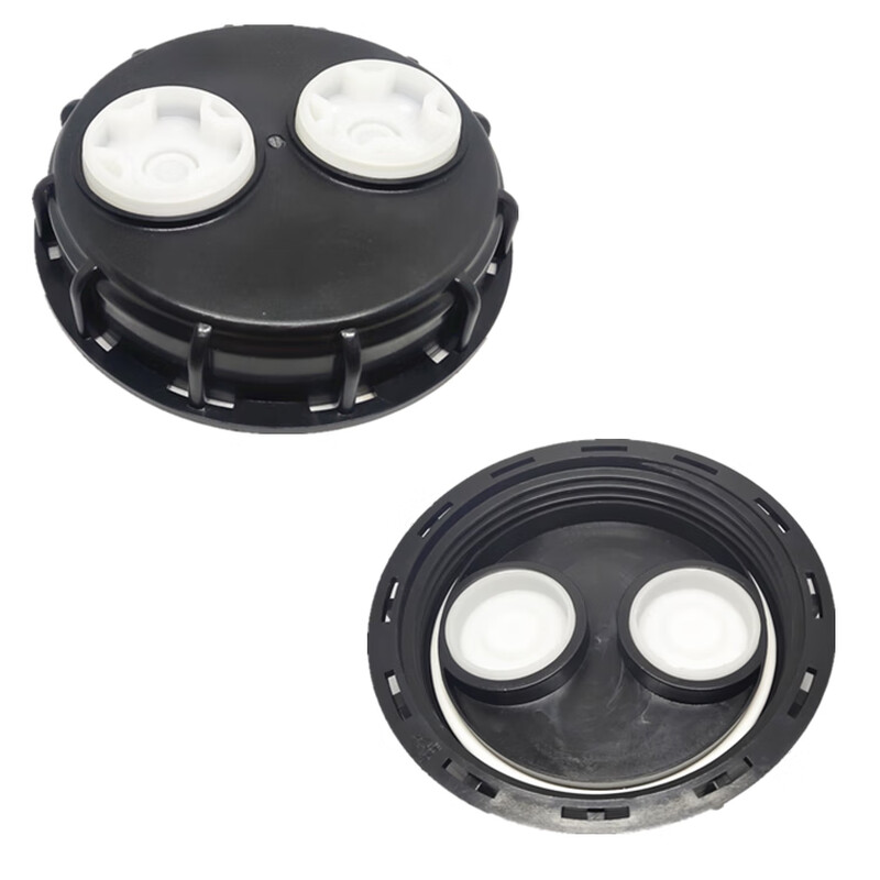 Customized ibc ton barrel plastic cover ton barrel vent cover blind cover 16.2cm 24.5 with ventilation valve ton barrel breathing 16.2cm blind cover pure white (thickened)