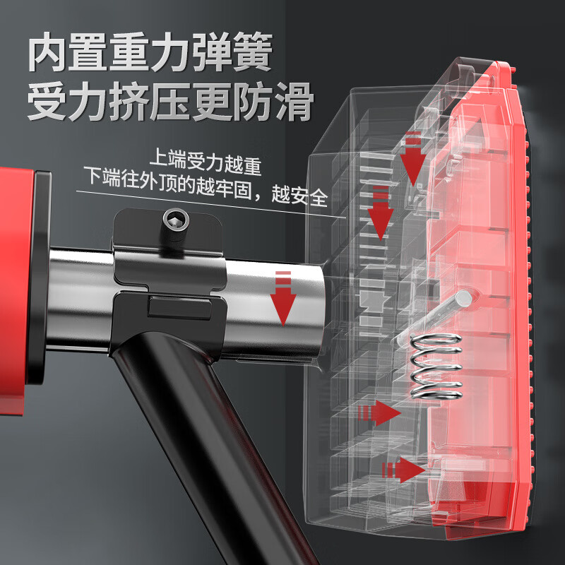 Chaoke (CAOOELCOL) horizontal bar home pull-up device without punching single and parallel bars on the wall door frame for adults and children boom fitness equipment enhanced version - installation width 110-140CM with level