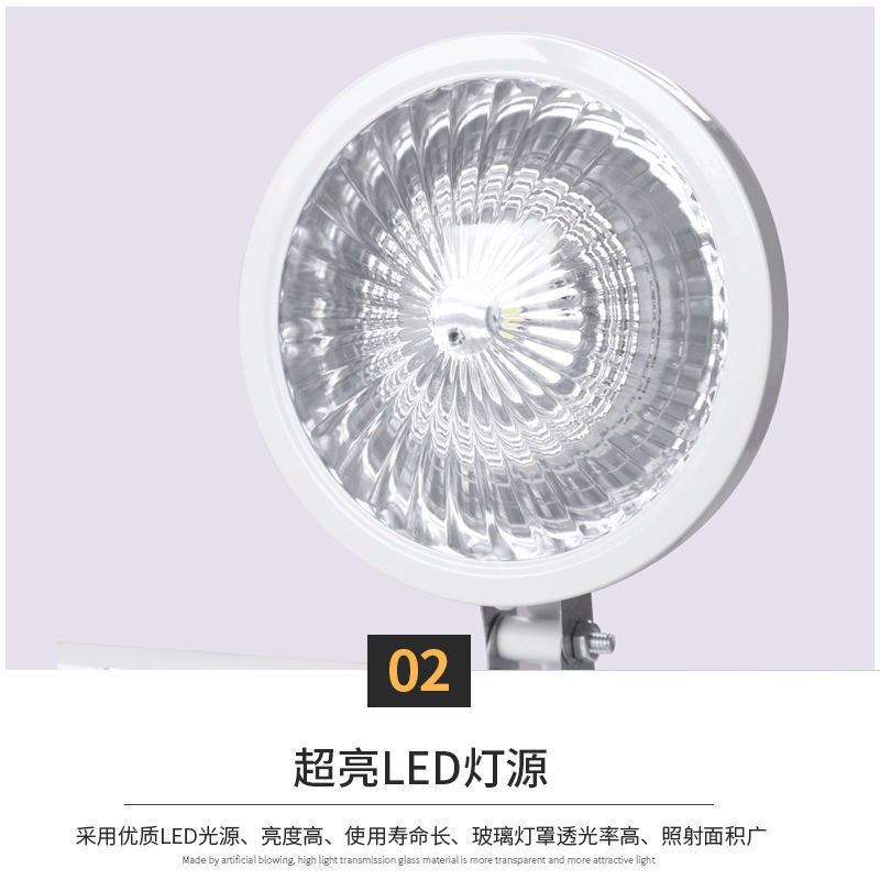 Fire emergency light safety exit evacuation emergency commercial rechargeable lighting led double-head sign light national standard two-in-one multi-function double-head light + safety exit