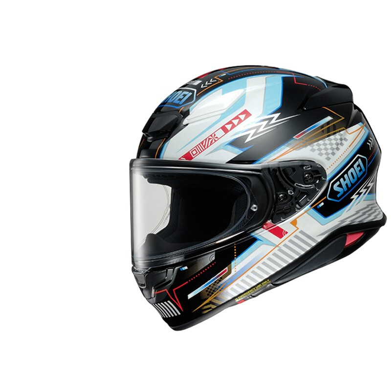 SHOEI helmet Z8 imported from Japan full-face motorcycle helmet commuter anti-fog motorcycle street helmet Thousand Paper Crane Red Ant M93 Z-8 symbol/IDEOGRAPH TC-6 XL