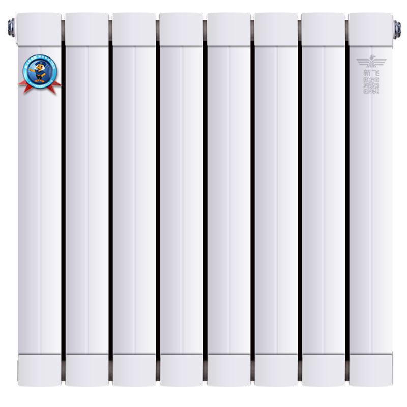 Xinfei radiator household water heating copper-aluminum composite radiator wall-mounted centralized living room heating bedroom XTL75x75 height 1845mm