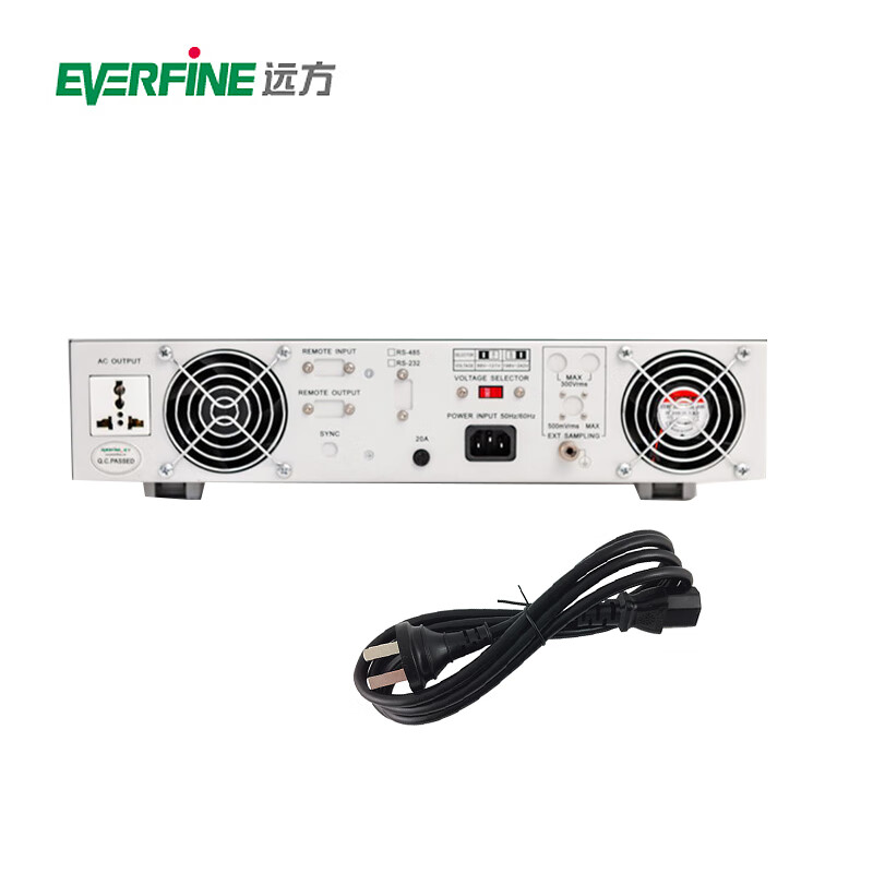 EVERFINE Yuanfang GK10010 AC variable frequency regulated power supply GK10020L display voltage and current regulated power supply GK10010 (1KVA)