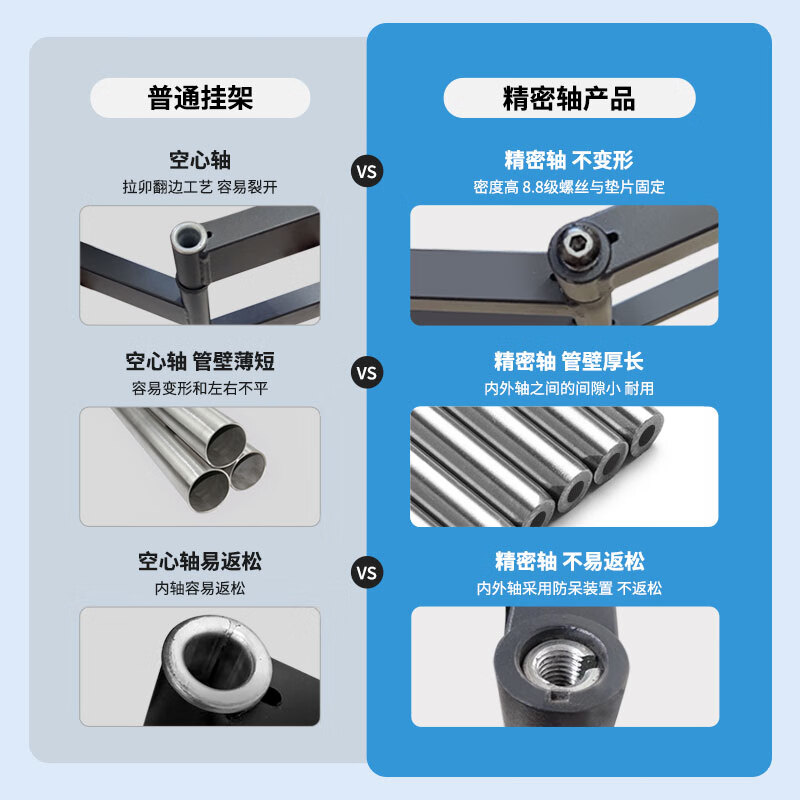 Sance (HILLPORT) Suitable for Sony 55//65/75-inch TV rack adjustment tilt telescopic rotating wall bracket multi-functional wall hanging 90 degrees DY898S