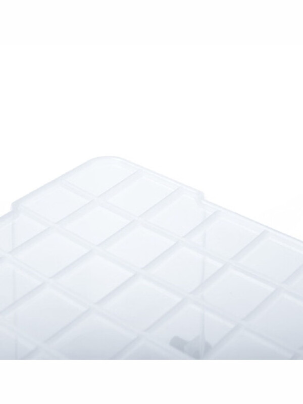 Baichunbao Fruit and Vegetable Fresh Box Large Capacity Extra Large Plastic Sealed Box Refrigerator Special Food Storage Box High Style 6610 43*30*24 Thickened Upgraded Style