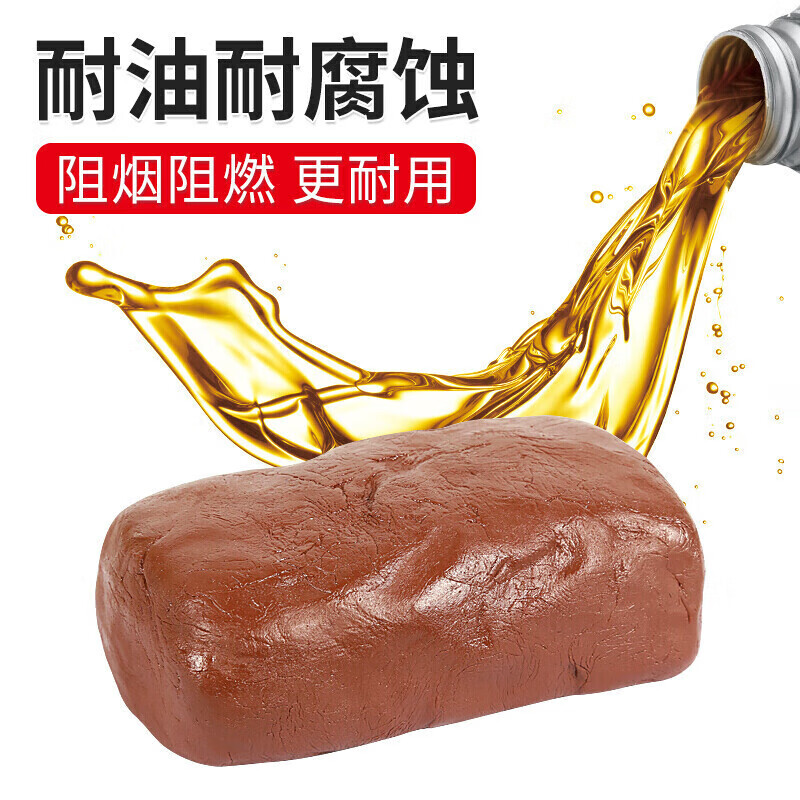 Minggu Fireproof Mud Organic Fireproof Blocking Material Flame Retardant High Temperature Resistant Insulated Cable Air Conditioning Port Blocking Material Sealing Mud 2kg