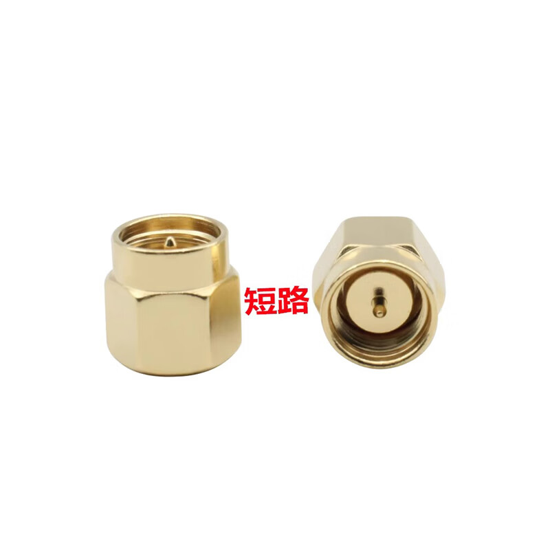 Fengyingzi gold-plated SMA load 6GHZ 50 ohm sma opener sma short circuit SMA calibration piece opener (ten) FYZ-MX01