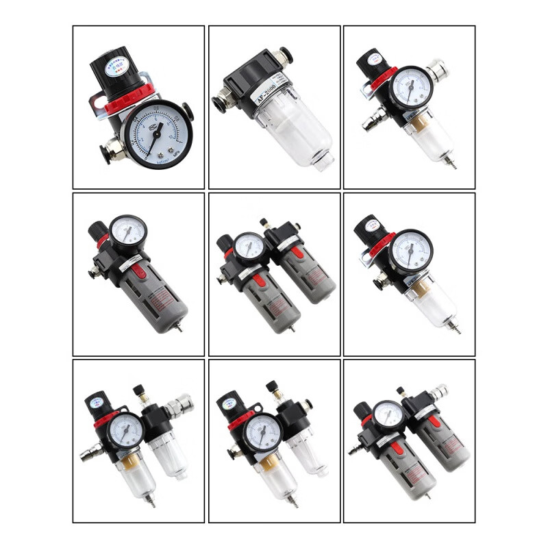 Yue Changsheng oil-water separator filter air pump air compressor compressed air drying spray paint filter soda water air pressure high pressure SFC4000 (4 points interface)