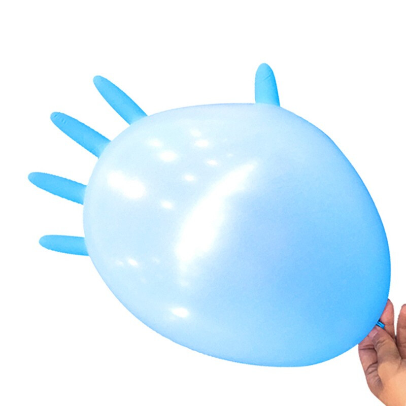 Thermos disposable nitrile gloves, elastic, waterproof and stain-resistant, clean, 100 pieces/box, blue, large size L