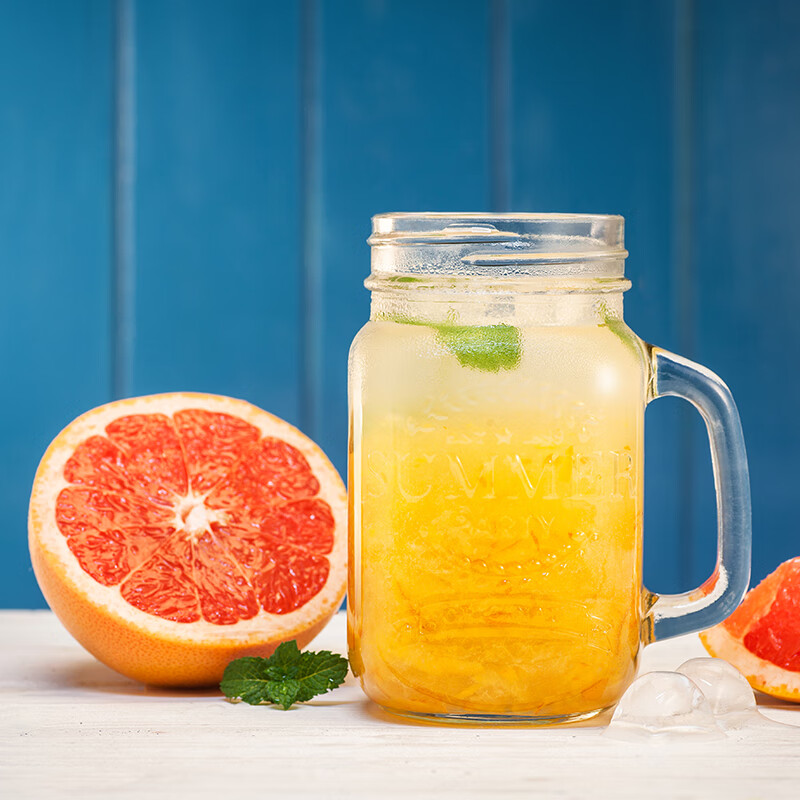 Fushido Honey Grapefruit Tea Lemon Passion Fruit Tea Make something to drink with water Jam Tea Honey Passion Fruit Tea 240g/can