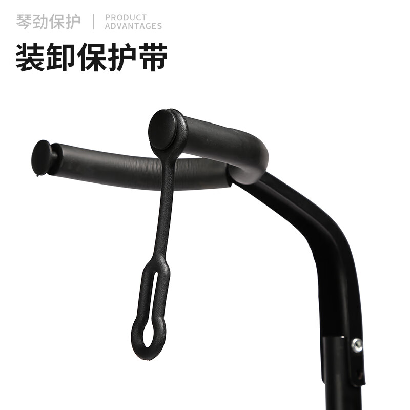 Acacia Bird Guitar Stand Vertical Folding Stand Electric Acoustic Guitar Bass Universal Stand Guitar Accessories Black