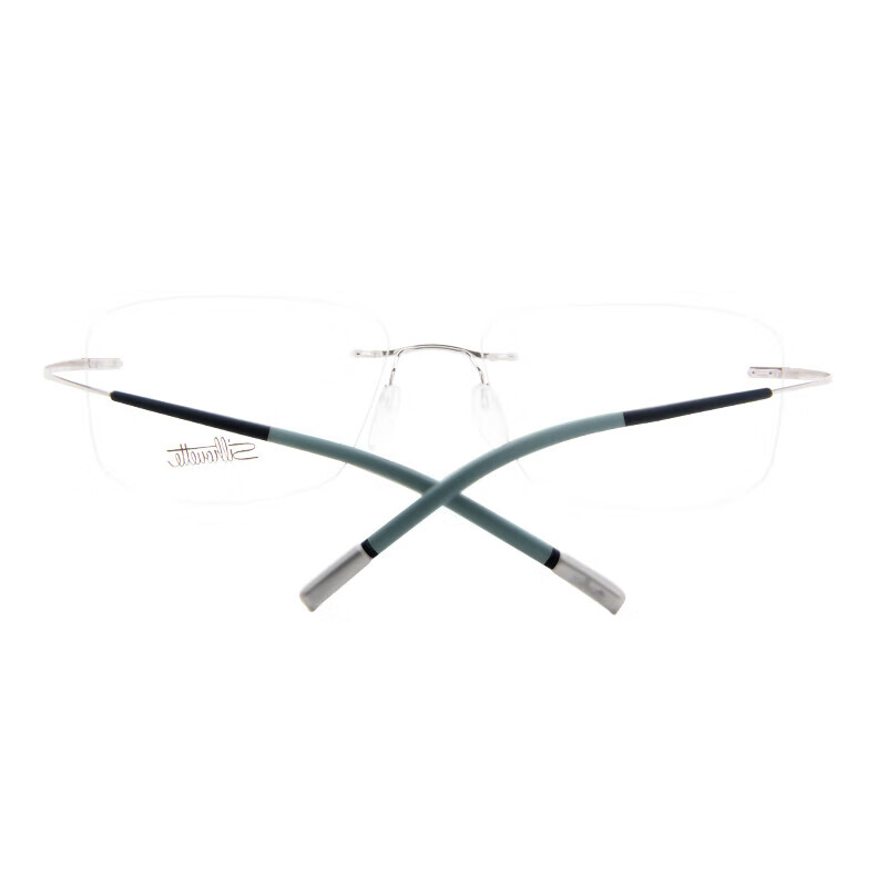 Silhouette myopia glasses frames for men and women high-tech titanium glasses frames hand-made rimless optical frames 5299 54mm
