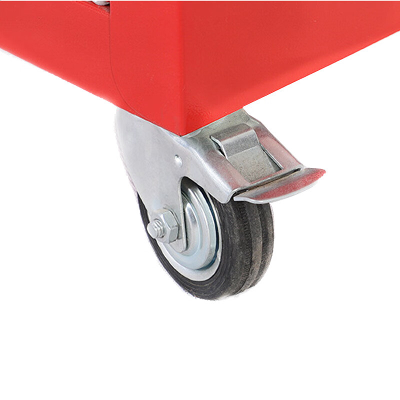 Hasdick HKCL-636 Auto Repair Tool Cart Hardware Tool Cabinet Multi-Function Mobile Repair Cabinet Double Drawer (With Back Plate) Blue