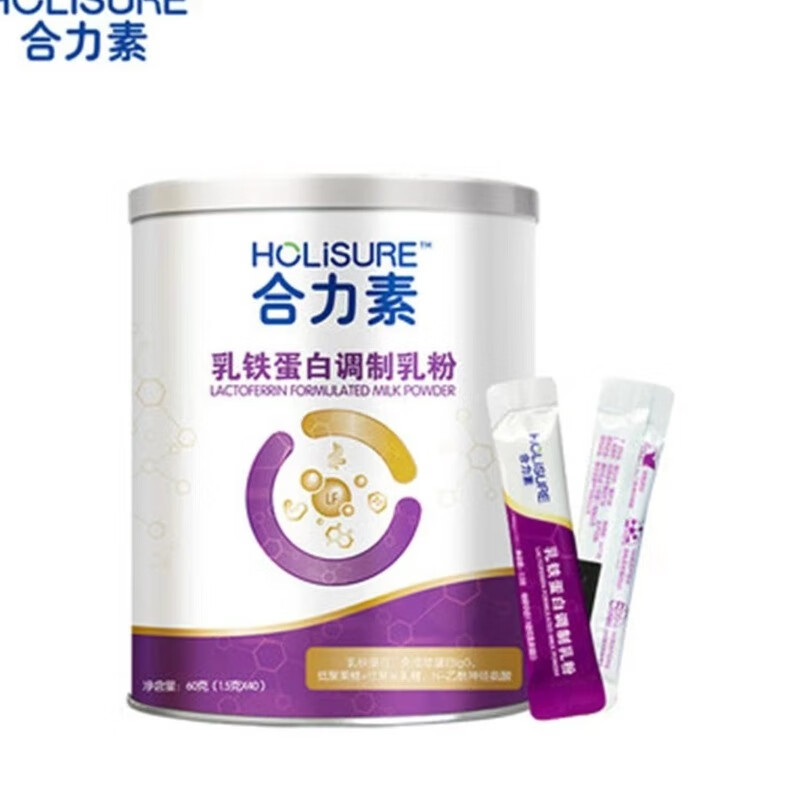 Helisu Lactoferric Whey Protein Nutritionally Modified Milk Powder 60g Individually Packaged