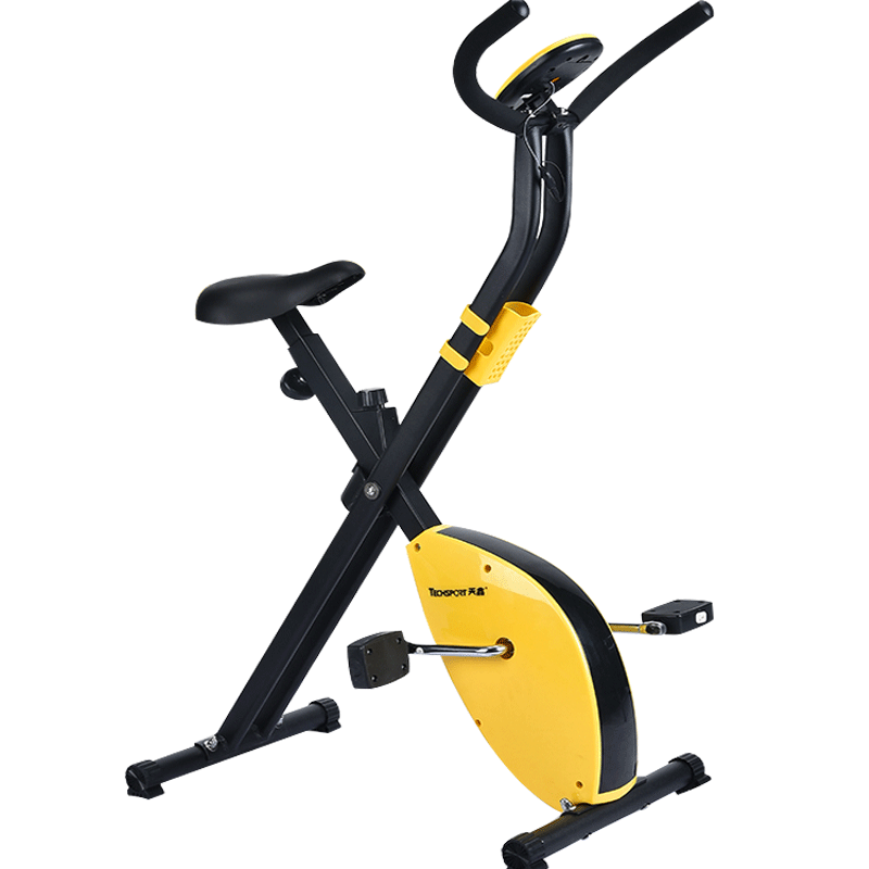 Lilang Tianxin spinning exercise bike home bicycle indoor sports bicycle fitness equipment 917k upgraded yellow magnetic bike/adjustable seat cushion