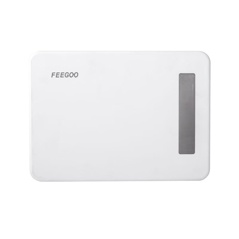 FEEGOO hand tissue box punch-free wall-mounted hotel bathroom commercial simple white FG5023