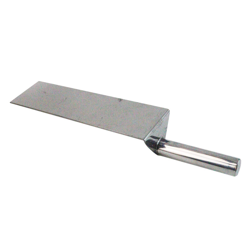 Stainless steel large steel handle shovel, pancake shovel, teppanyaki barbecue shovel, hand cake, steak frying shovel, flat frying shovel, large cake shovel