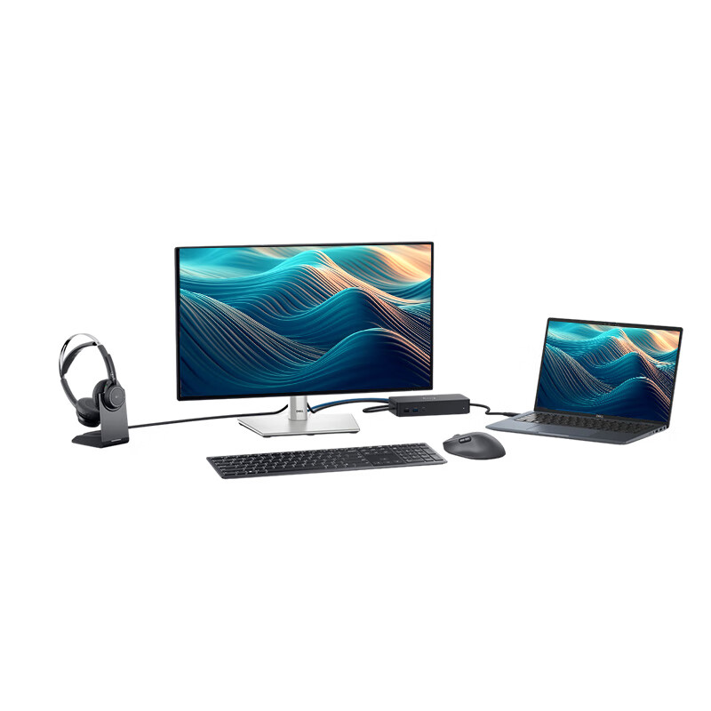 95% new Dell UltraSharp 23.8-inch office monitor FHD IPS 120Hz high brush Type-C15W mobile phone charging rotating lift U2424H